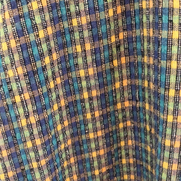 🍂Vintage promised land sz xl plaid sleeveless top - Picture 2 of 5